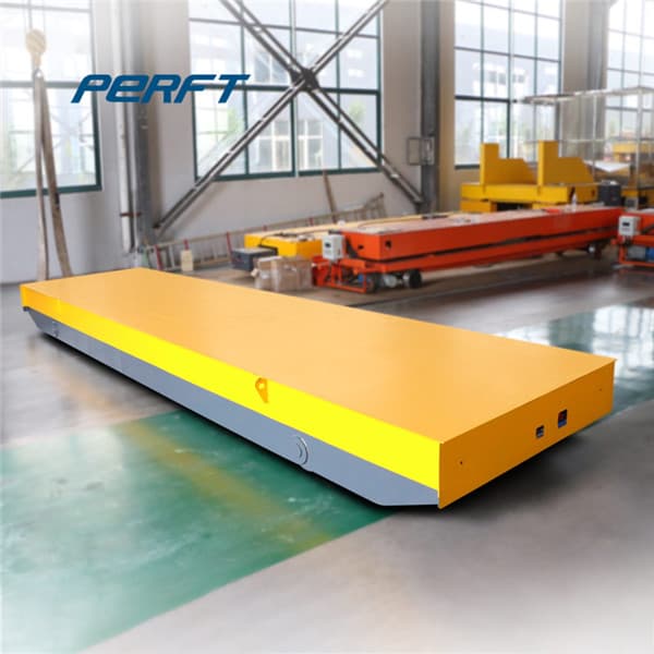 motorized transfer trolley for industrial product handling 25 tons